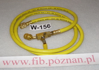 WĄŻ+ZAWÓR 1.5M ŻÓŁTY R-410